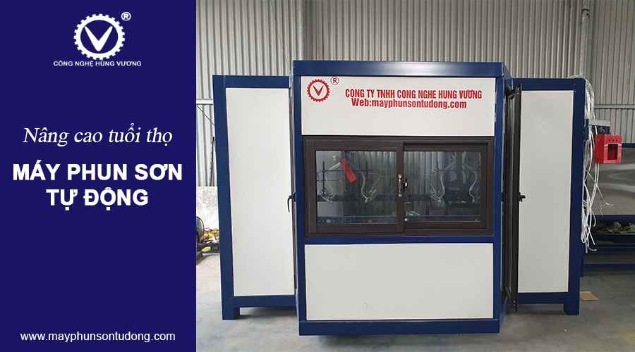 Nâng cao tuổi thọ sử dụng máy phun sơn tự động