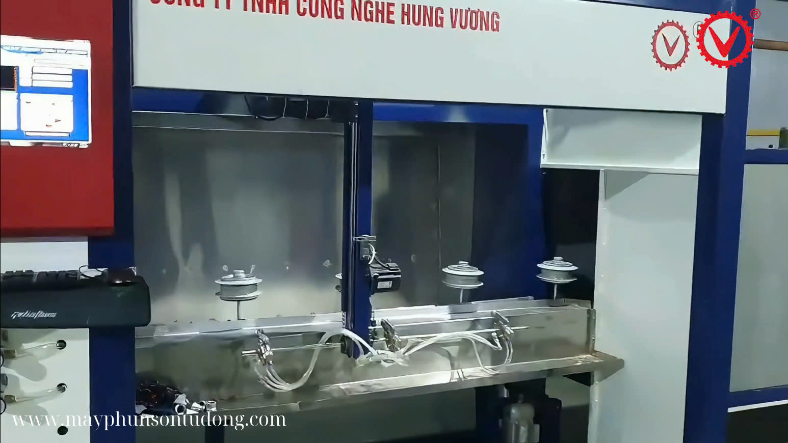 Ưu điểm nổi bật của máy phun sơn tự động